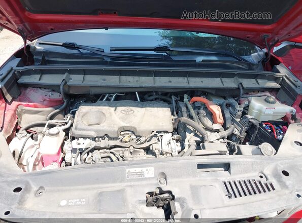 5TDGBRCH5LS514216 2020 TOYOTA HIGHLANDER Красный Вид сзади