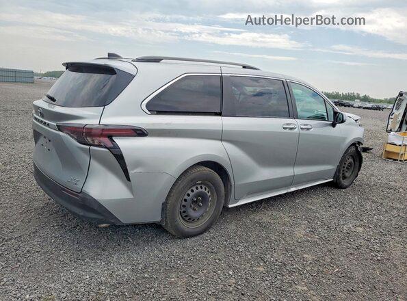 5TDGRKEC1RS208725 2024 TOYOTA SIENNA Silver Հետևի աջ