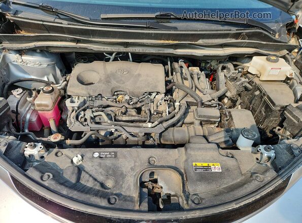 5TDGRKEC7MS051923 2021 TOYOTA SIENNA Silver Engine compartment view