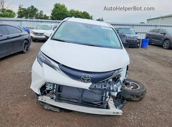 5TDGSKFC5TS245335 2026 TOYOTA SIENNA White Вид спереду