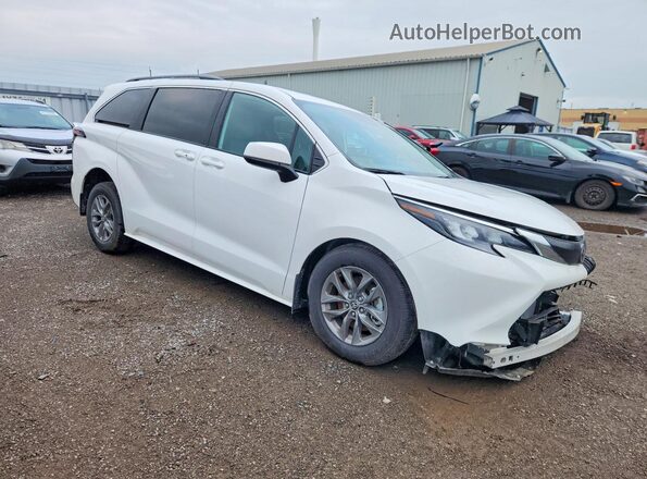 5TDGSKFC5TS245335 2026 TOYOTA SIENNA White Передня права чверть