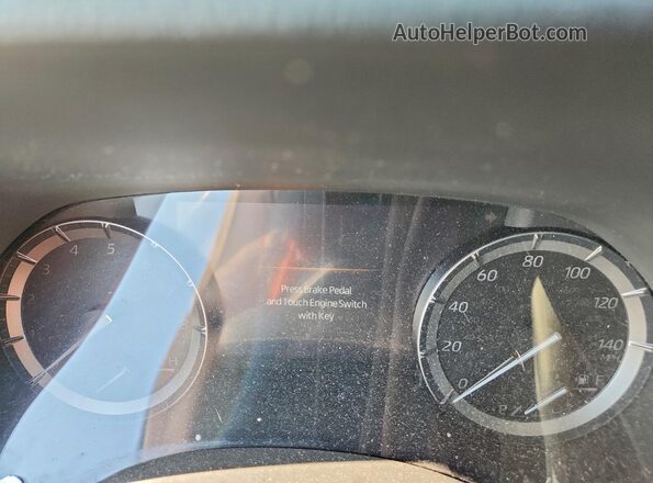 5TDGZRAH1LS013127 2020 TOYOTA HIGHLANDER Blue Widok zestawu wskaźników
