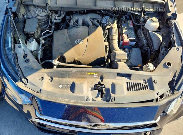 5TDGZRAH1LS013127 2020 TOYOTA HIGHLANDER Blue Widok komory silnika