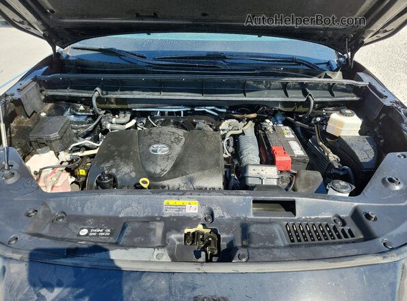 5TDGZRAH2LS009751 2020 TOYOTA HIGHLANDER Black Engine compartment view