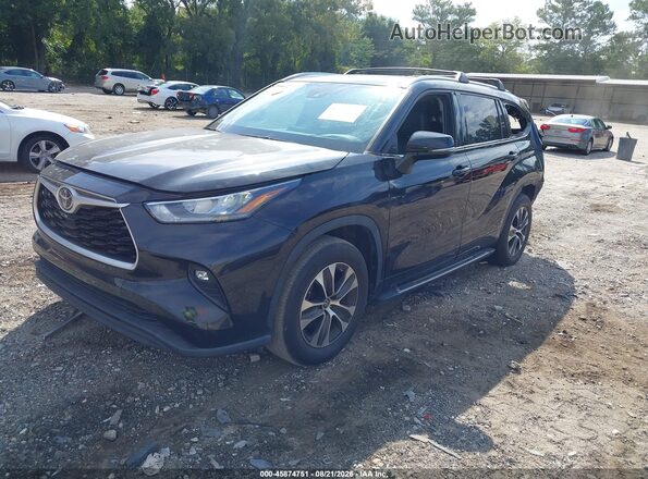 5TDGZRAH2LS511241 2020 TOYOTA HIGHLANDER Black Przód lewy
