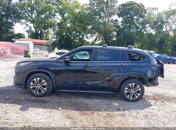 5TDGZRAH2LS511241 2020 TOYOTA HIGHLANDER Black Widok wnętrza 360 stopni