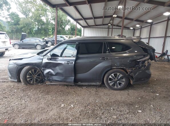 5TDGZRAH2MS031640 2021 TOYOTA HIGHLANDER Gray Widok wnętrza 360 stopni