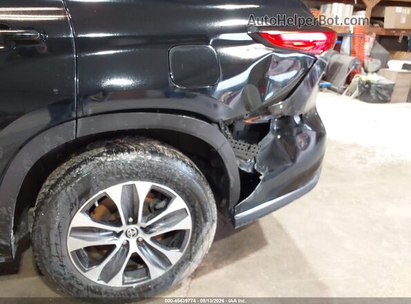 5TDGZRAH2MS066887 2021 TOYOTA HIGHLANDER Black Widok z przodu