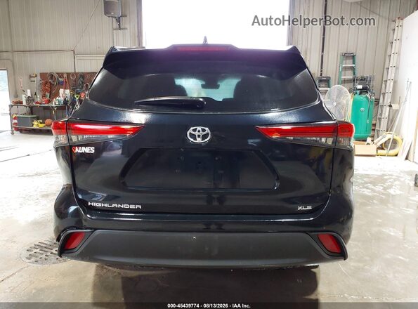 5TDGZRAH2MS066887 2021 TOYOTA HIGHLANDER Black 