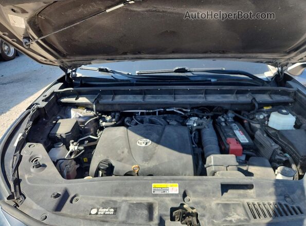 5TDGZRAH5MS520937 2021 TOYOTA HIGHLANDER Серый Вид подкапотного пространства