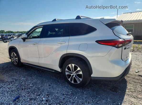 5TDGZRAH7MS064892 2021 TOYOTA HIGHLANDER White Задня ліва чверть