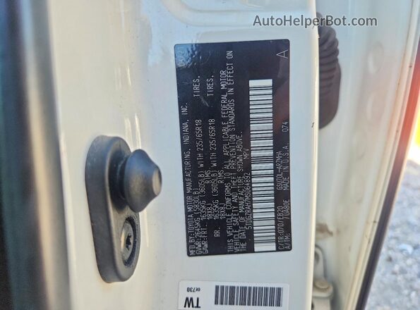 5TDGZRAH7MS064892 2021 TOYOTA HIGHLANDER White Панорамний вид салону 360°