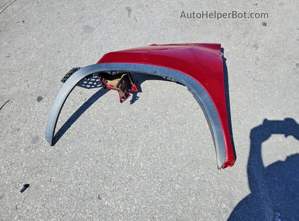 5TDGZRAH7MS080185 2021 TOYOTA HIGHLANDER Red Vista de la etiqueta del VIN