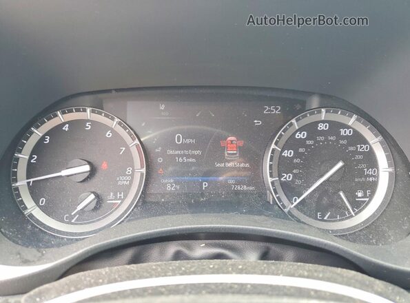 5TDGZRAH9MS067003 2021 TOYOTA HIGHLANDER White Սարքավորումների վահանակի տեսք