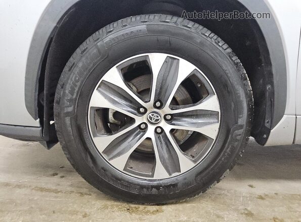 5TDGZRAHXLS001753 2020 TOYOTA HIGHLANDER Silver 