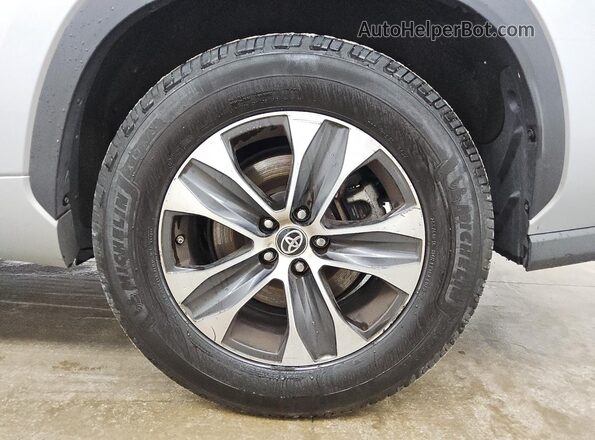 5TDGZRAHXLS001753 2020 TOYOTA HIGHLANDER Silver 