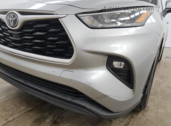 5TDGZRAHXLS001753 2020 TOYOTA HIGHLANDER Silver 