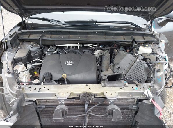 5TDGZRBH0LS009732 2020 TOYOTA HIGHLANDER Gray უკანა ხედი