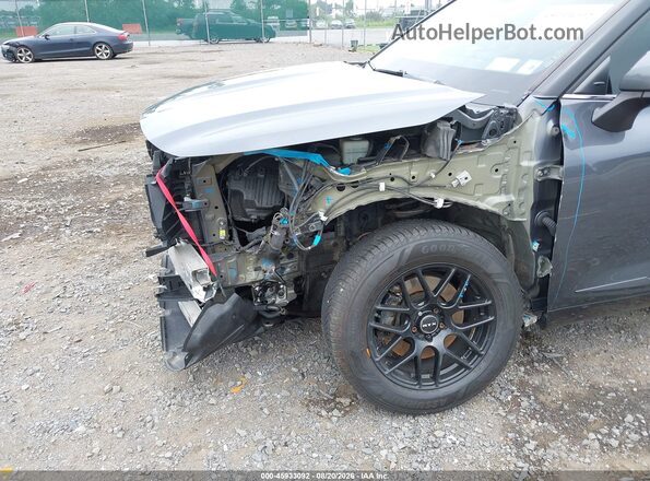 5TDGZRBH0LS009732 2020 TOYOTA HIGHLANDER Gray წინა ხედი