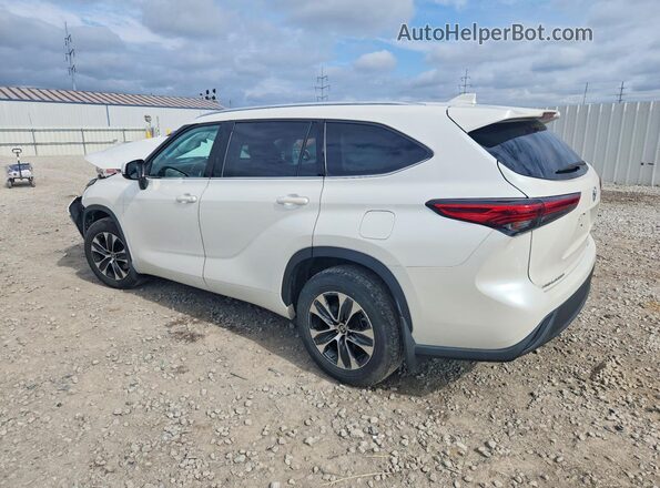5TDGZRBH0LS022545 2020 TOYOTA HIGHLANDER White Tył lewy