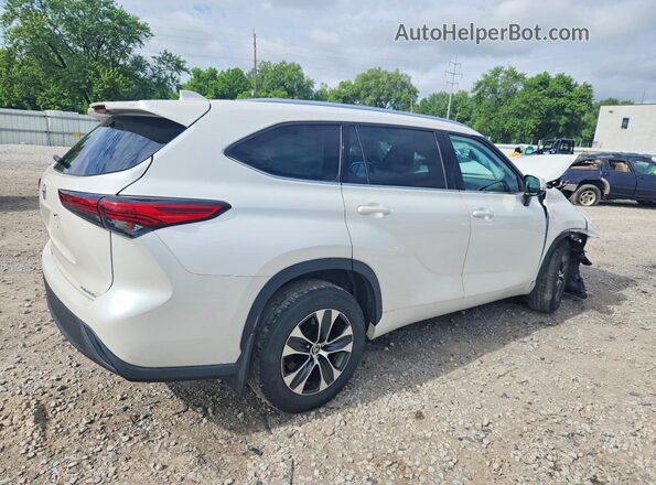 5TDGZRBH0LS022545 2020 TOYOTA HIGHLANDER White Tył prawy
