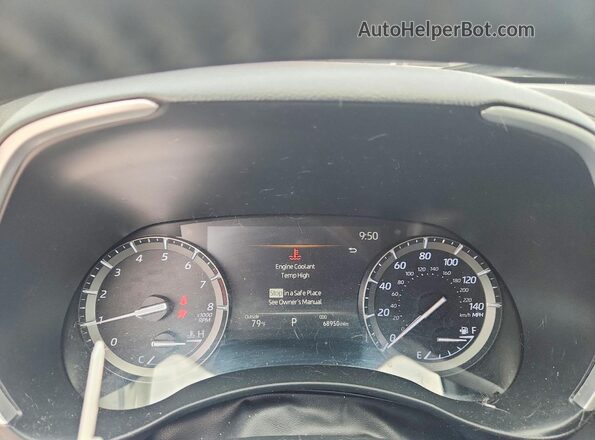 5TDGZRBH0LS022545 2020 TOYOTA HIGHLANDER White Widok zestawu wskaźników