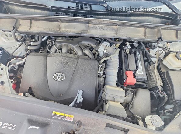 5TDGZRBH0LS022545 2020 TOYOTA HIGHLANDER White Widok komory silnika