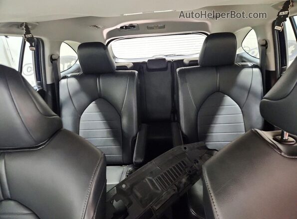5TDGZRBH0MS063615 2021 TOYOTA HIGHLANDER Blue უკანა სავარძლების ხედი
