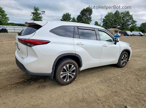 5TDGZRBH0MS128561 2021 TOYOTA HIGHLANDER White Rear right