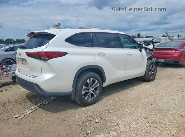 5TDGZRBH1LS030637 2020 TOYOTA HIGHLANDER White Задня права чверть