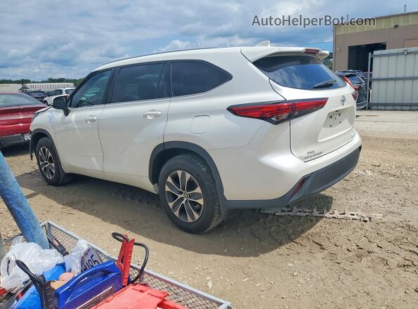5TDGZRBH1LS030637 2020 TOYOTA HIGHLANDER White Задня ліва чверть