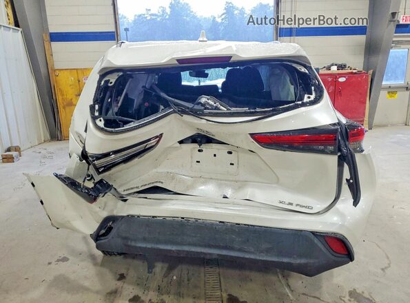 5TDGZRBH2MS094042 2021 TOYOTA HIGHLANDER White Rear view