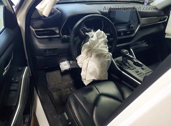 5TDGZRBH2MS094042 2021 TOYOTA HIGHLANDER White Dashboard view