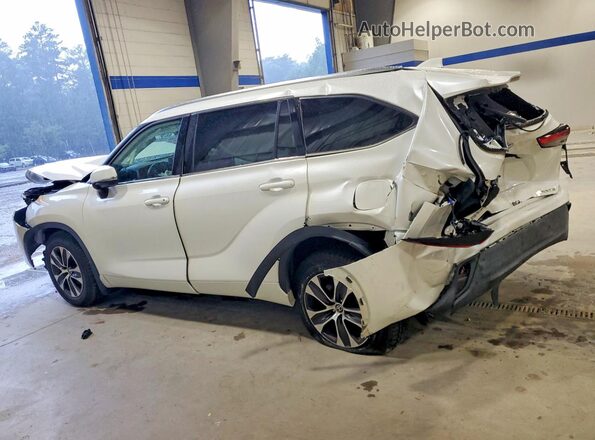 5TDGZRBH2MS094042 2021 TOYOTA HIGHLANDER White Rear left