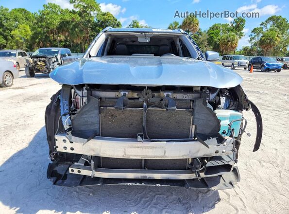 5TDGZRBH2NS179030 2022 TOYOTA HIGHLANDER Blue Вид спереду