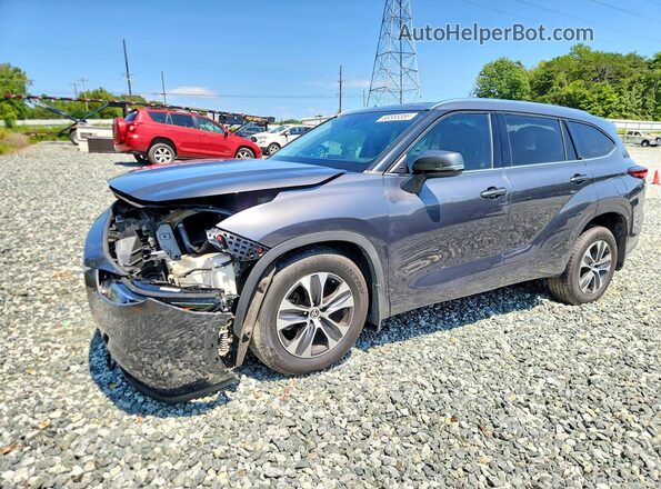 5TDGZRBH3LS508749 2020 TOYOTA HIGHLANDER Charcoal Trasero izquierdo