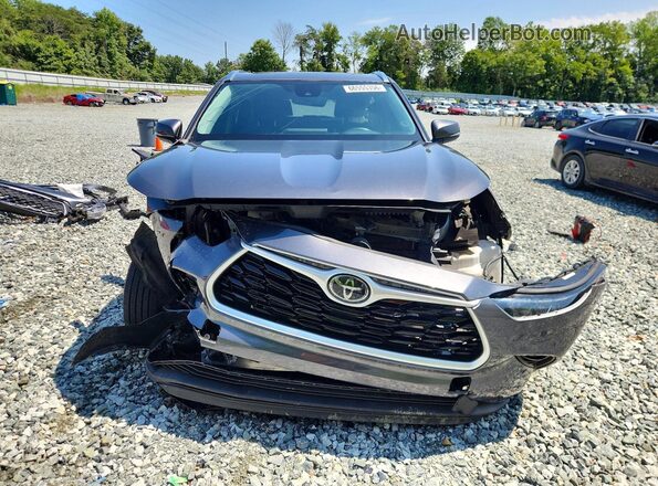 5TDGZRBH3LS508749 2020 TOYOTA HIGHLANDER Charcoal Vista del salpicadero