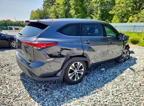 5TDGZRBH3LS508749 2020 TOYOTA HIGHLANDER Charcoal Vista frontal
