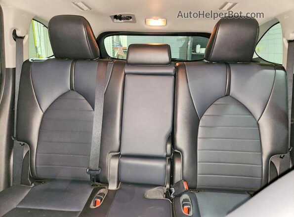5TDGZRBH3MS556673 2021 TOYOTA HIGHLANDER Black Հետևի նստատեղերի տեսք