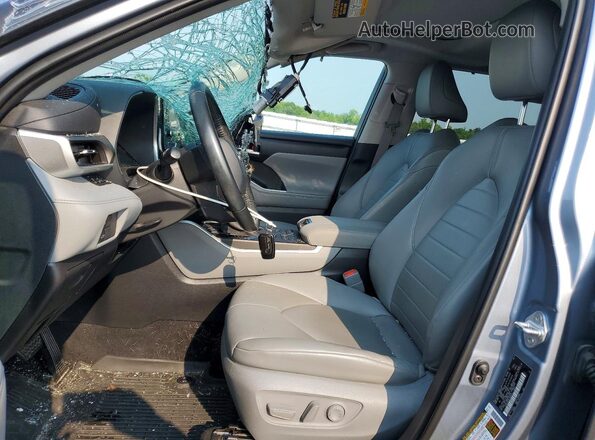 5TDGZRBH4LS029725 2020 TOYOTA HIGHLANDER Blue Вид салону спереду
