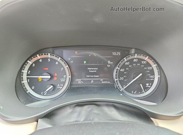 5TDGZRBH4MS532995 2021 TOYOTA HIGHLANDER Brown Widok zestawu wskaźników