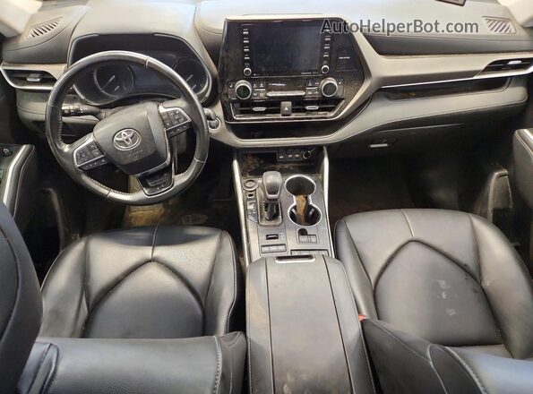 5TDGZRBH5MS102120 2021 TOYOTA HIGHLANDER White Առջևի վահանակի տեսք