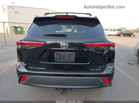 5TDGZRBH6MS099213 2021 TOYOTA HIGHLANDER Black 