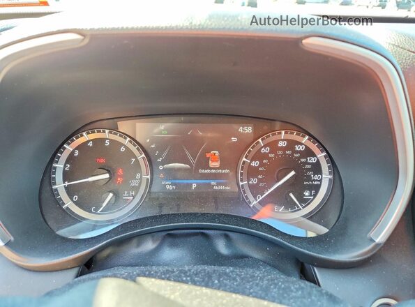 5TDGZRBH6MS534439 2021 TOYOTA HIGHLANDER Red Вид щитка приладів