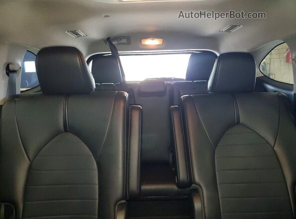 5TDGZRBH7MS116519 2021 TOYOTA HIGHLANDER Gray Rear seats view