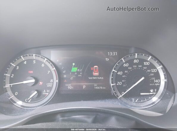 5TDGZRBH8MS077195 2021 TOYOTA HIGHLANDER White უკანა სავარძლების ხედი