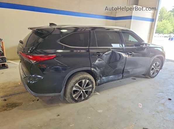5TDGZRBH9LS507248 2020 TOYOTA HIGHLANDER Black Задня права чверть