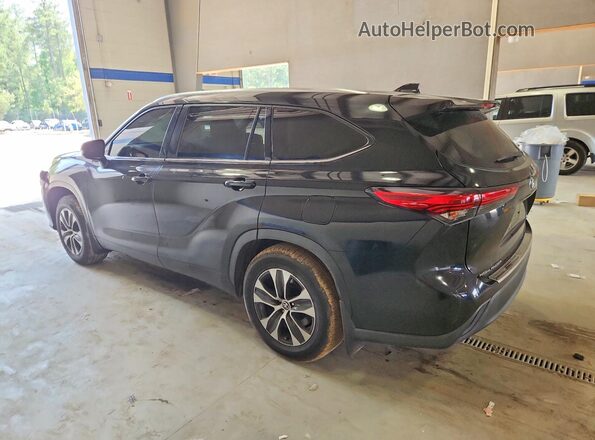 5TDGZRBH9LS507248 2020 TOYOTA HIGHLANDER Black Задня ліва чверть