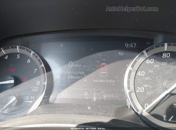 5TDGZRBH9MS549498 2021 TOYOTA HIGHLANDER Gray უკანა სავარძლების ხედი
