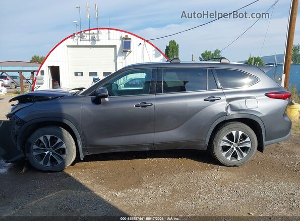 5TDGZRBH9MS549498 2021 TOYOTA HIGHLANDER Gray 